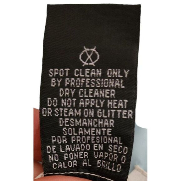 Vintage Y2K Davids Bridal Fit Flare Dress Womens Size 6 Peacock Blue Tulle - Picture 8 of 8